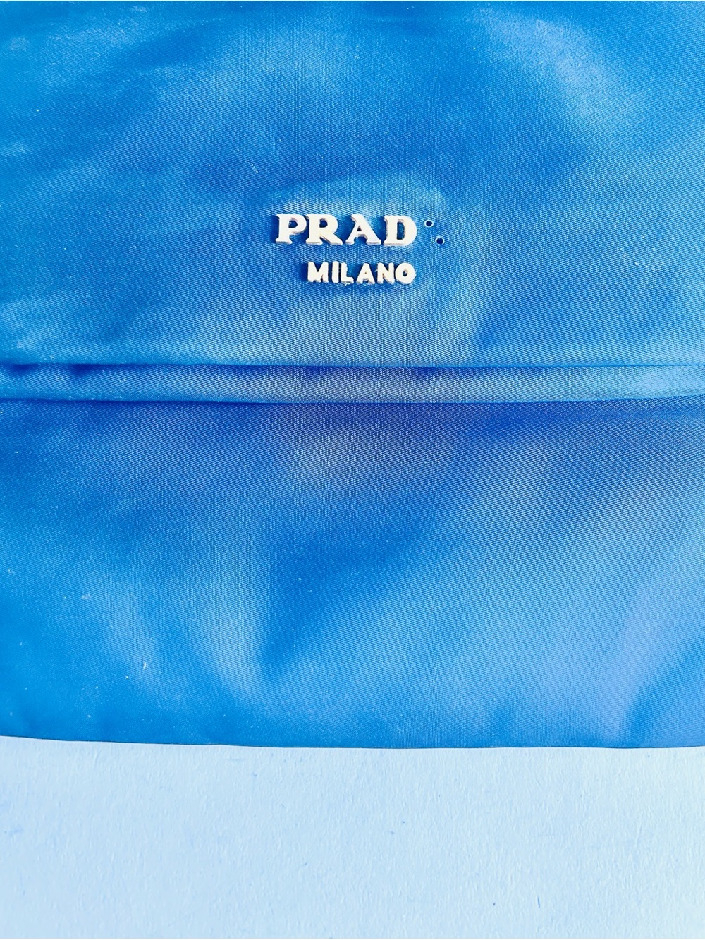 Prada Black Nylon Fold-Over Clutch - Picture 3 of 13